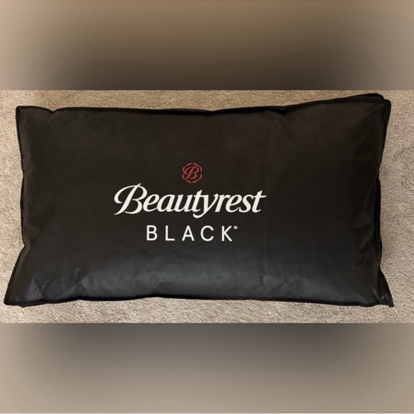 🎉LAST CHANCE🎉2PC BEAUTYREST BLACK Luxurious Down And Feather Blend Pillows - Picture 8 of 10
